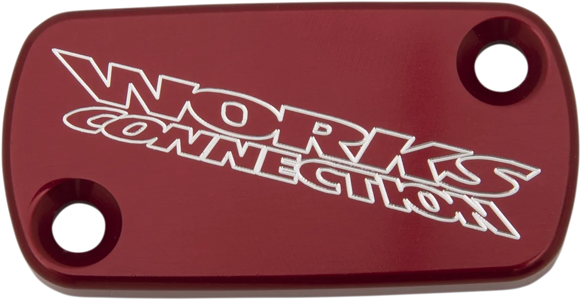 Anodized Billet Aluminum Front Brake Reservoir Cover