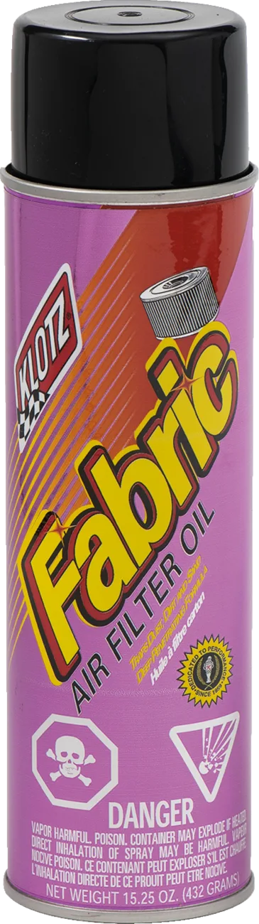 Aerosol Fabric Filter Oil