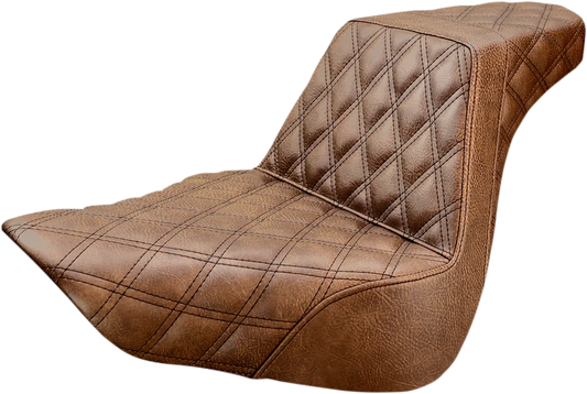 Step-Up Seat — Lattice Stitched