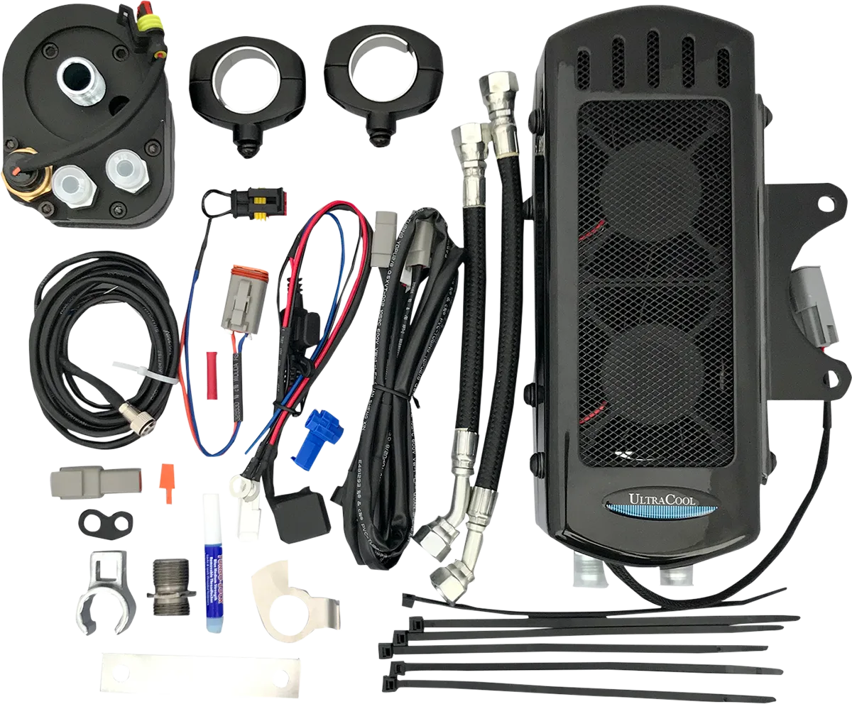 Side Mount Oil Cooler with Fan Kit