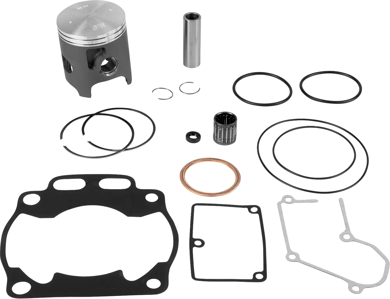 Top End Piston Kit Cast Replica for 2-Stroke