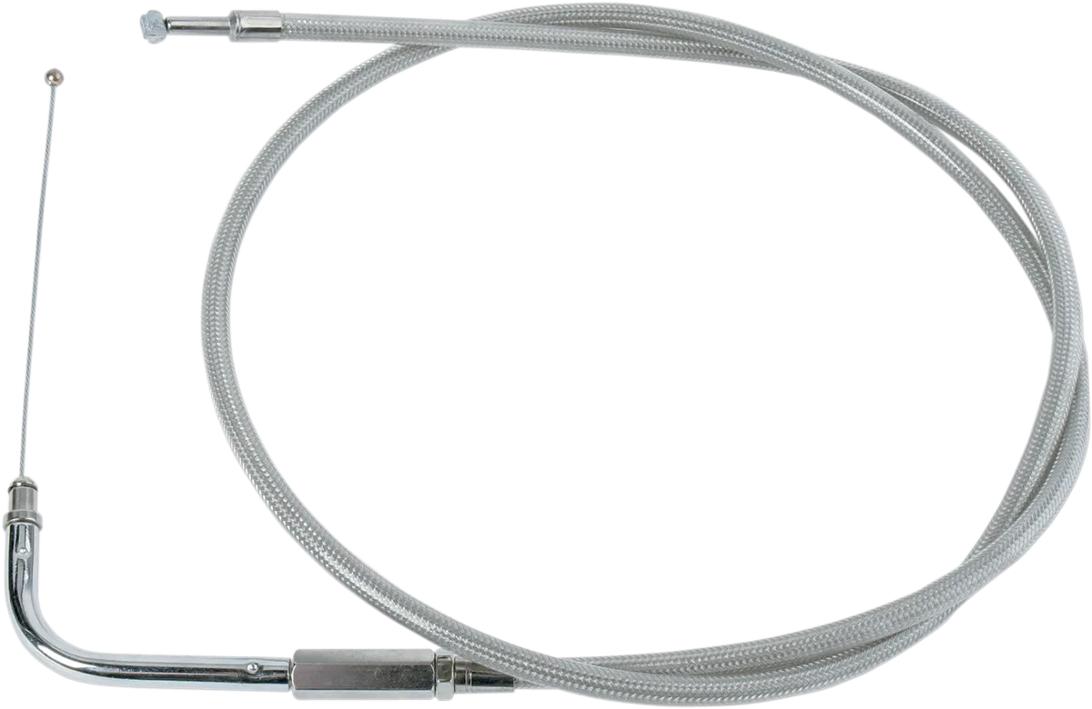 Stainless Braided Throttle Cable