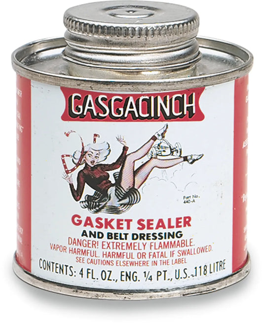 Gasgacinch Gasket Sealer and Belt Dressing