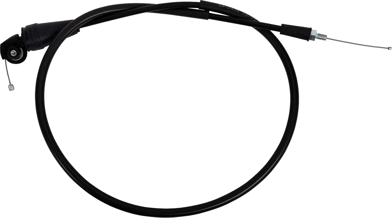 Black Vinyl Throttle Cable