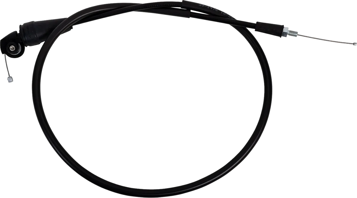 Black Vinyl Throttle Cable