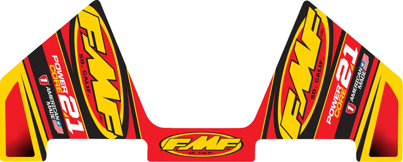 FMF Exhaust Replacement Decal