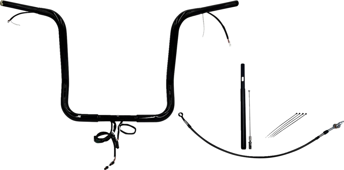 EZ Install Wired 1-1/4" Round Top Handlebar Kit