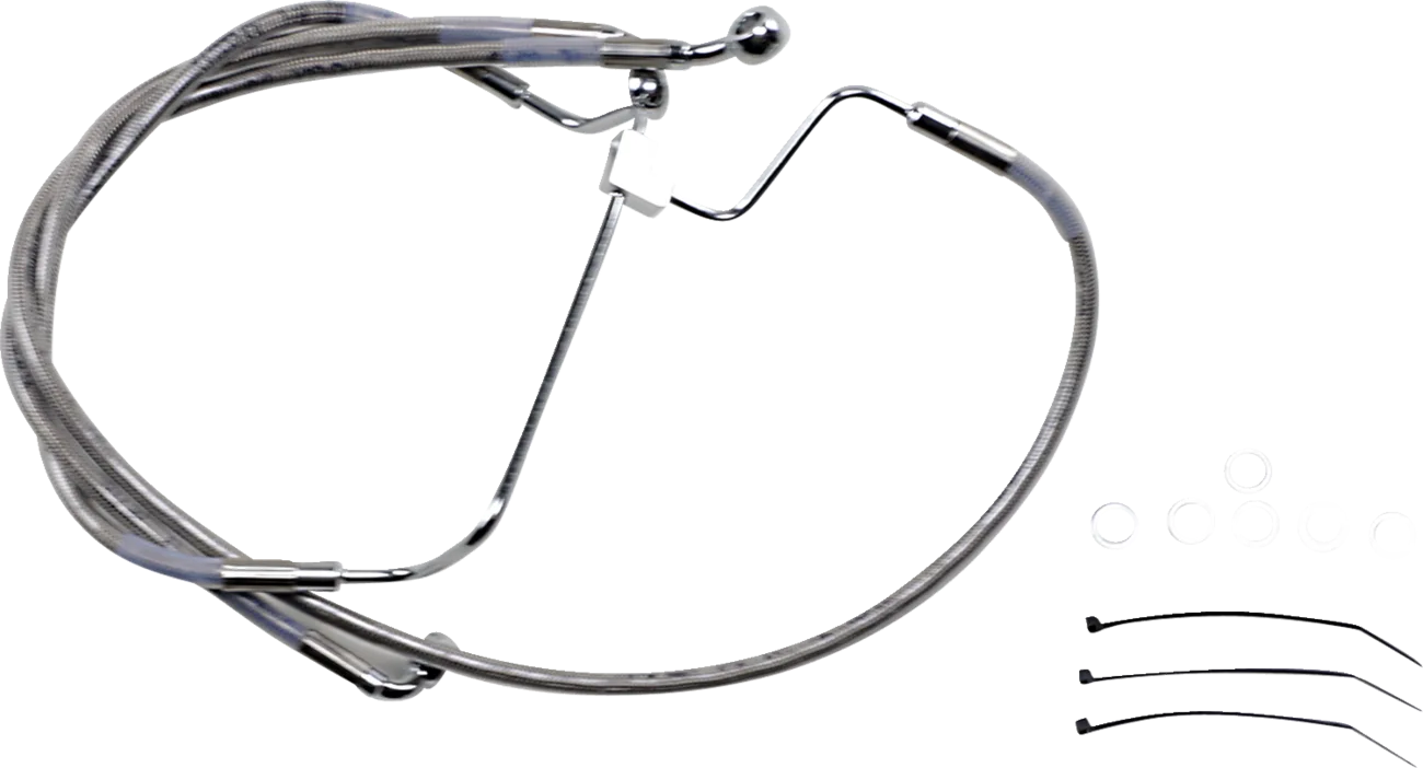 Extended Length Stainless Steel Brake Line Kit