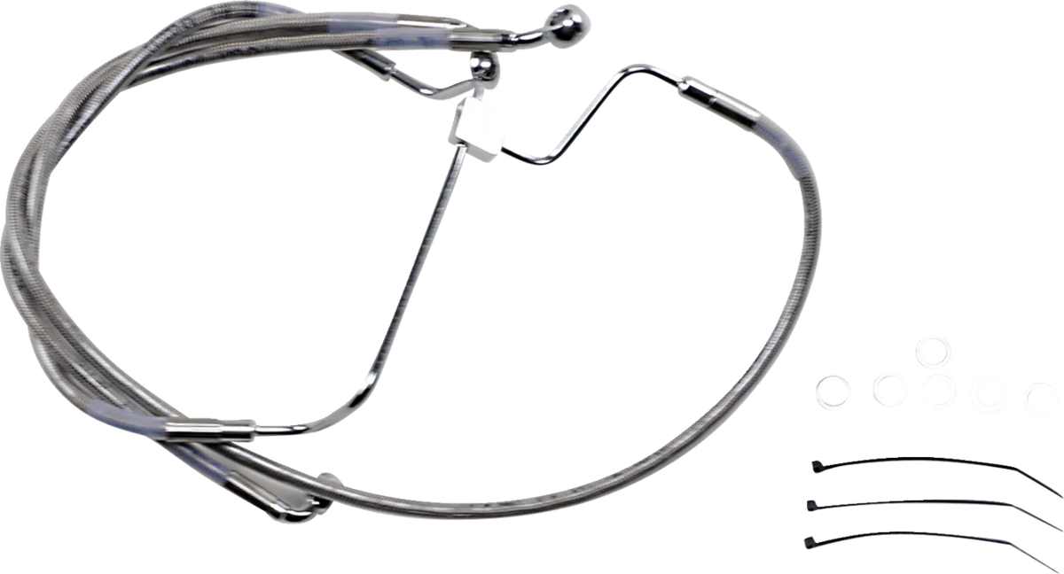 Extended Length Stainless Steel Brake Line Kit