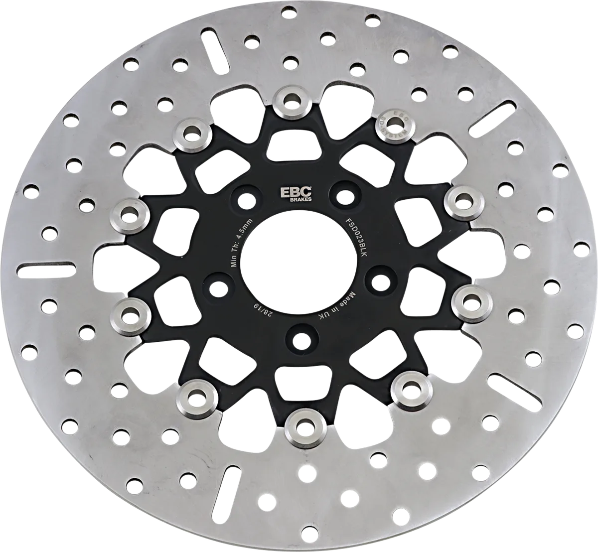 FSD Series Stainless Steel Front Brake Rotor for Big Twins