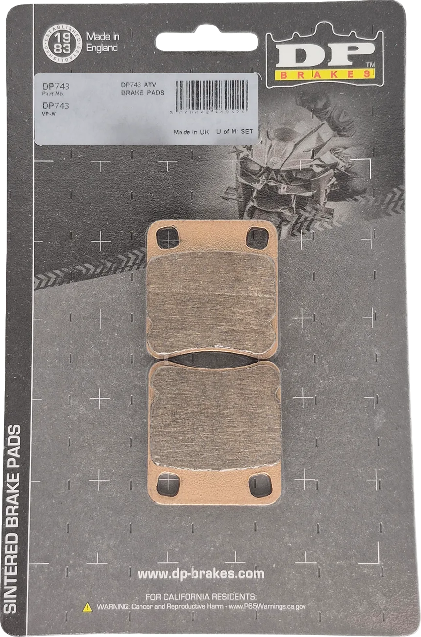 ATV/UTV Sintered Metal Brake Pads