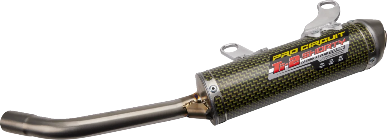 Ti-2 Shorty Slip-On Silencer
