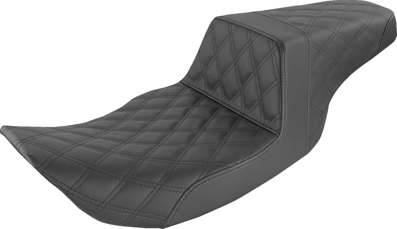 Step-Up Seat — Full Lattice Stitch