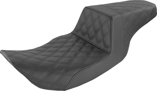Step-Up Seat — Full Lattice Stitch
