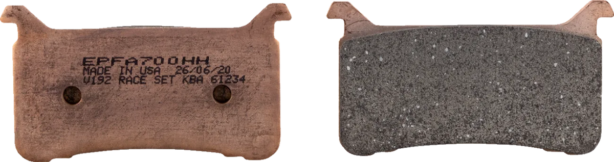 Extreme Performance Sintered "EPFA" Brake Pads