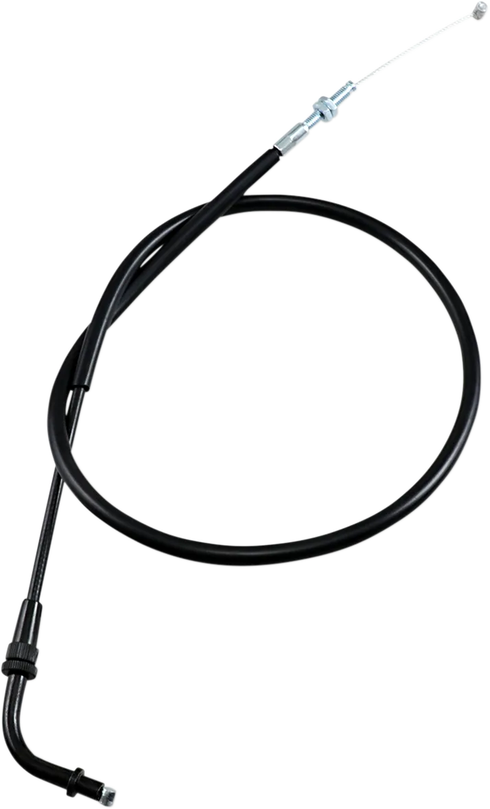 Black Vinyl Throttle Cable