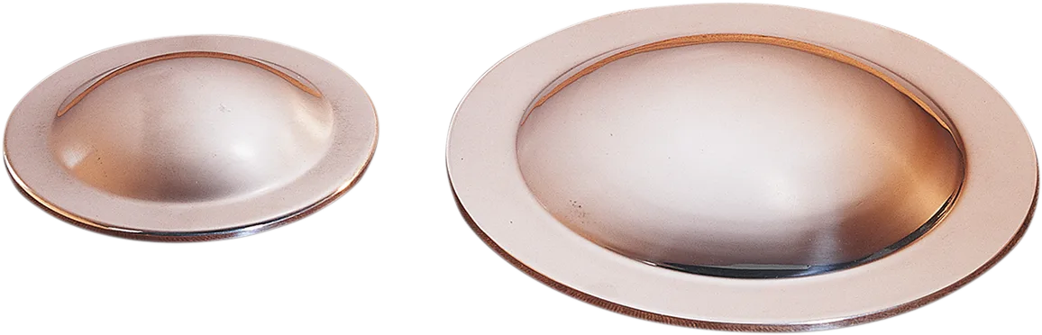 Polished Domed Pulley Cover Kit