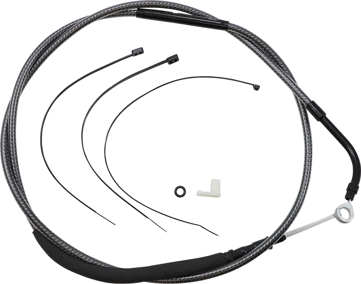 High-Efficiency Polished KARBONFIBR Clutch Cable