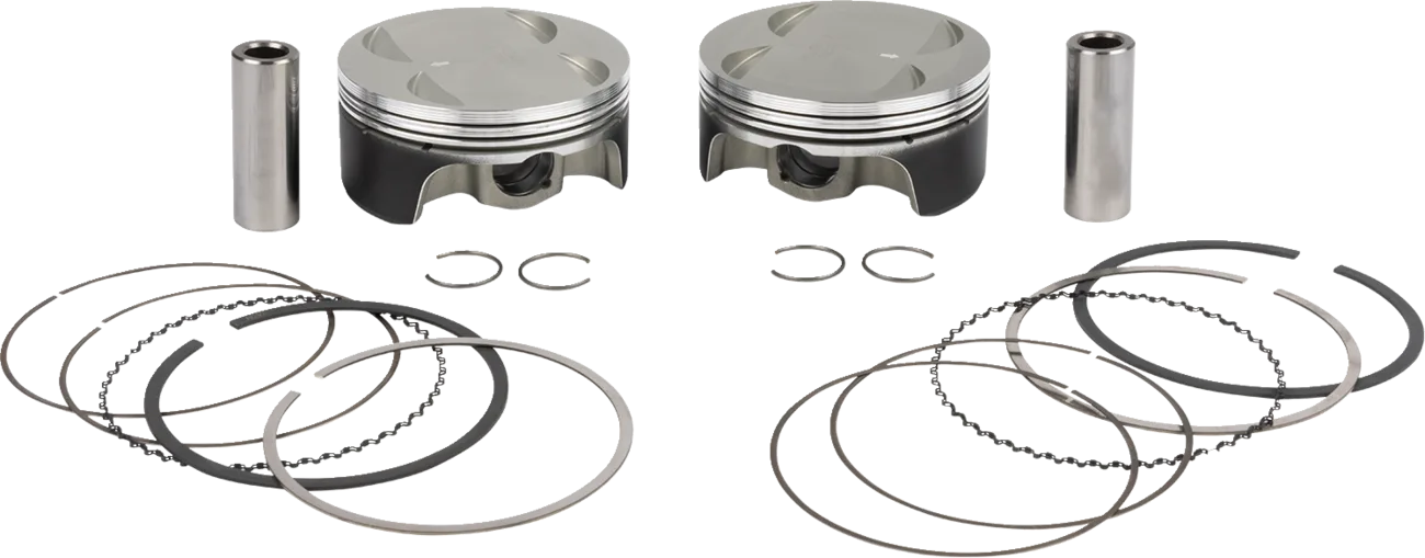 Piston Kit Anodize Crown