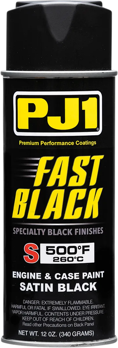Fast Black Engine and Case Paint