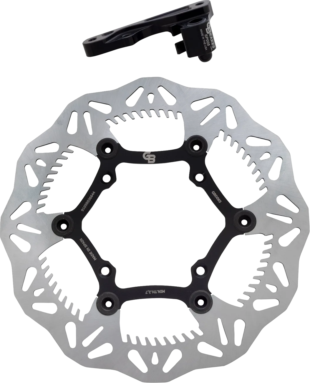 Wave® Brake Rotor Kit With Bracket