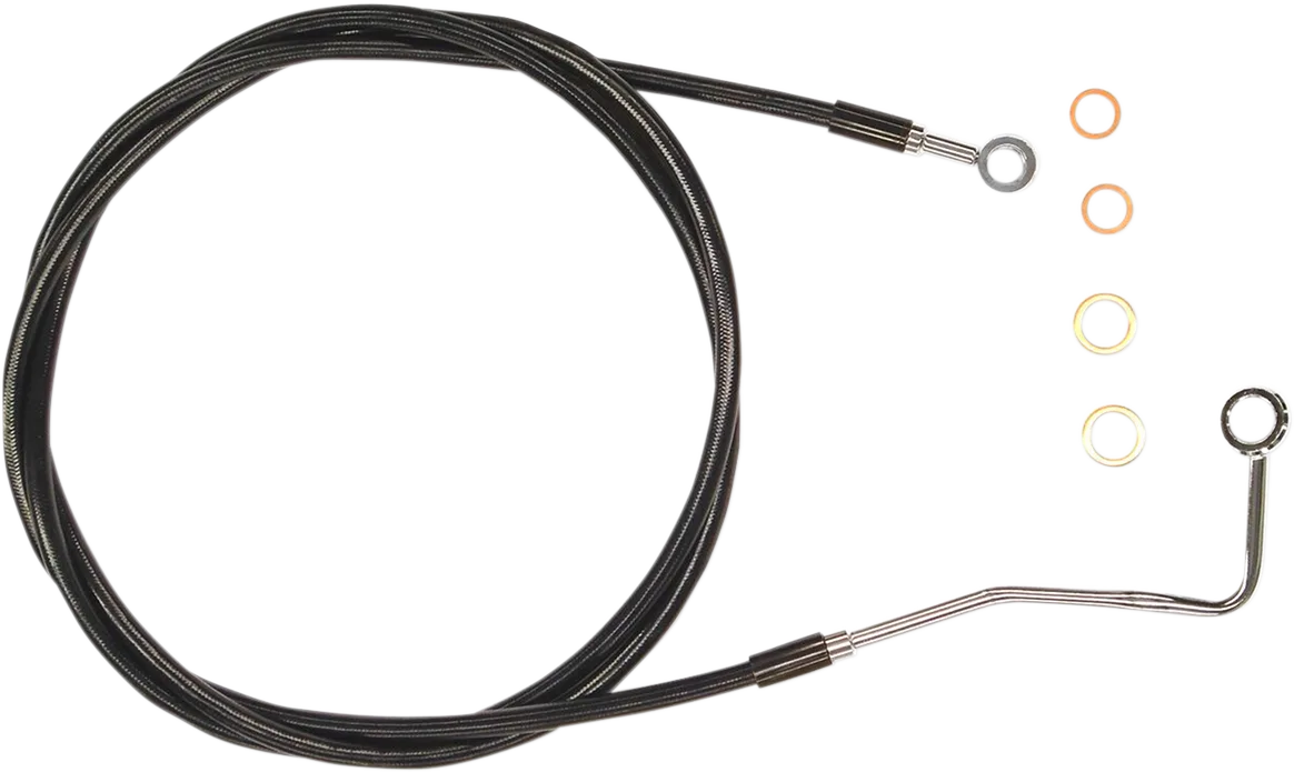 XR Stainless Upper Brake Line