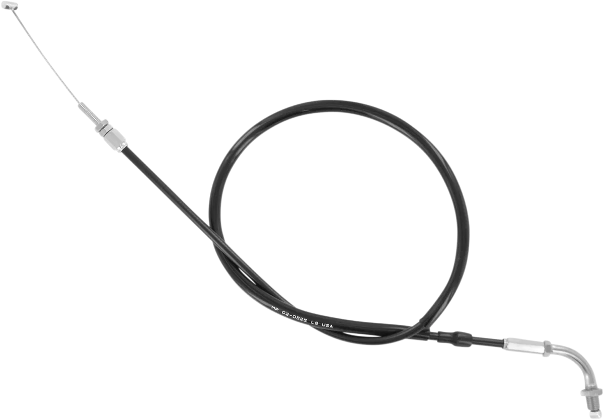 Black Vinyl Throttle Cable