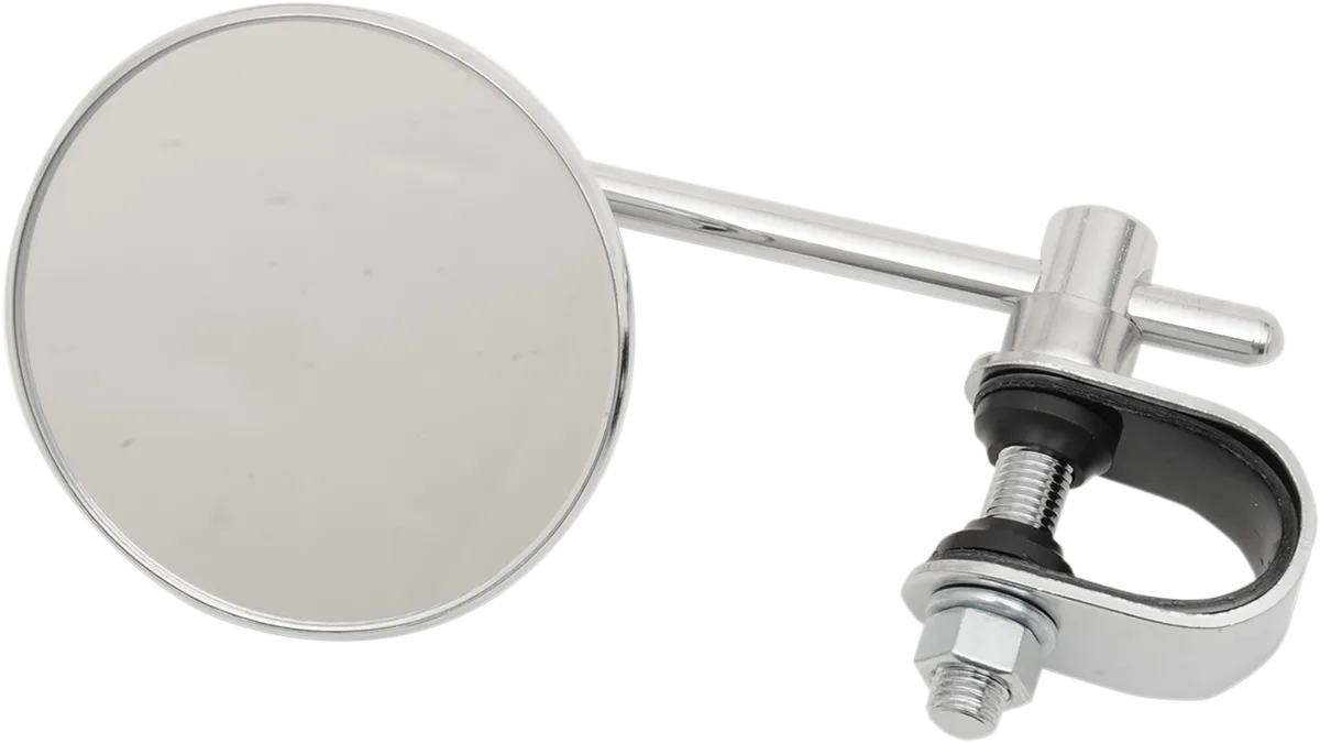 3" Chrome Stamped Mirror