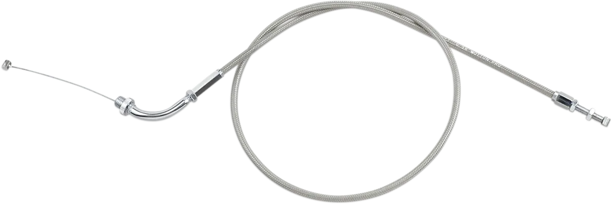 Armor Coat Stainless Steel Throttle/Idle Cable for Cruisers