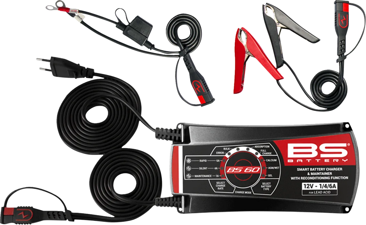 BS60 Smart Battery Charger & Maintainer