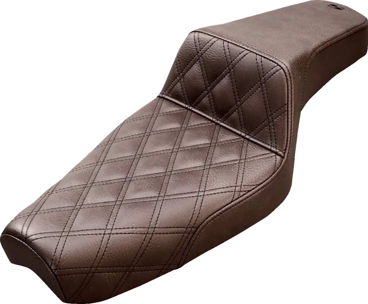 Step-Up Seat — Front Lattice Stitch