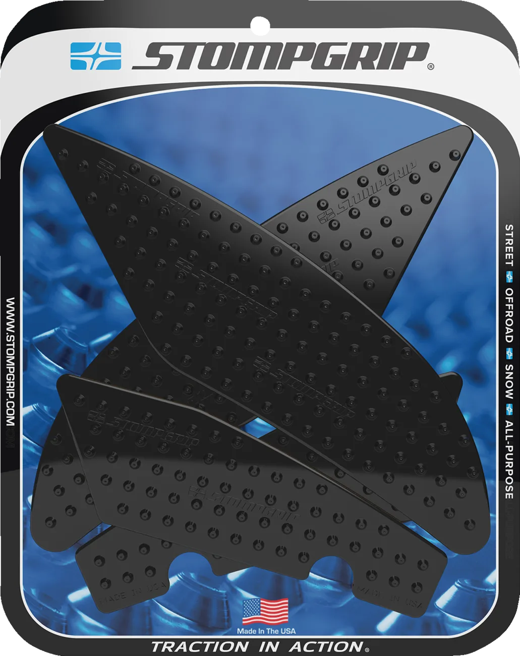 Volcano Profile Traction Pad Tank Grips