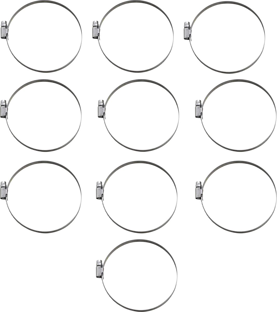 Embossed Stainless Steel Hose Clamps