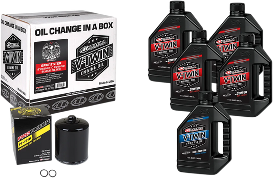 Sportster Synthetic 20W-50 Oil Change Kit