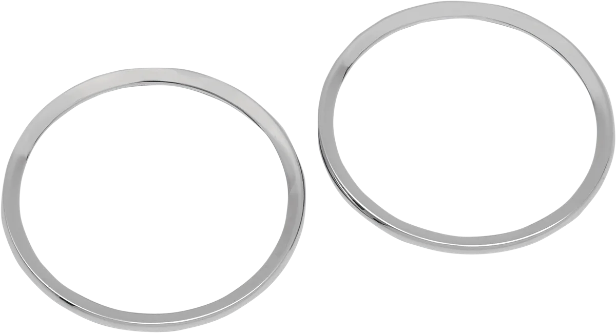 Chrome Speaker Bezels