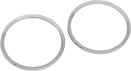 Chrome Speaker Bezels