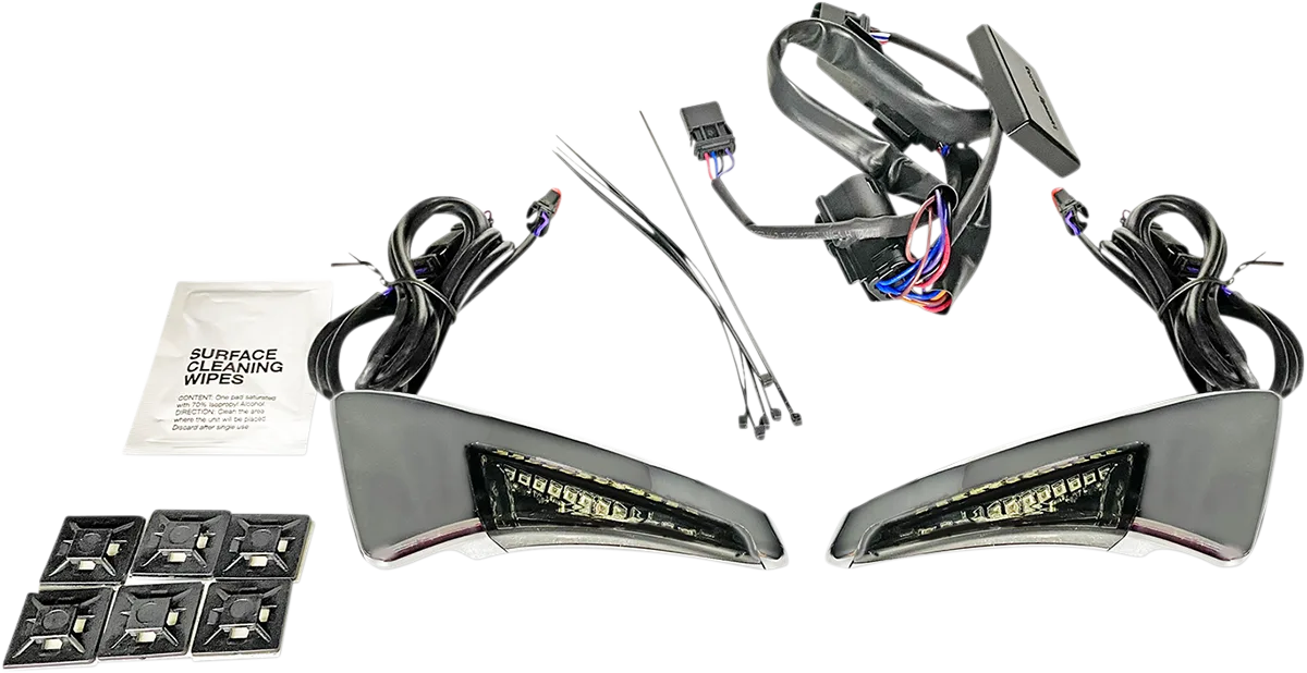 Sequential Tour Pak Seat Back Rest LED Lights