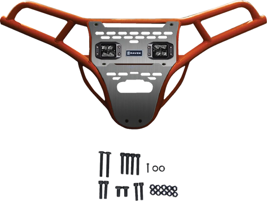 Front Bumper/Skid Plate with Lights