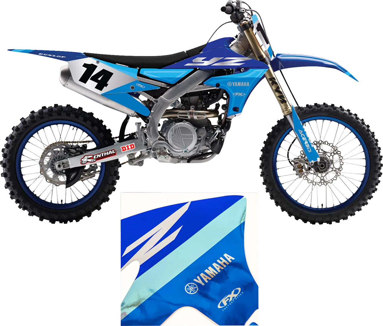 Candy Chrome Series Shroud/Airbox Graphics