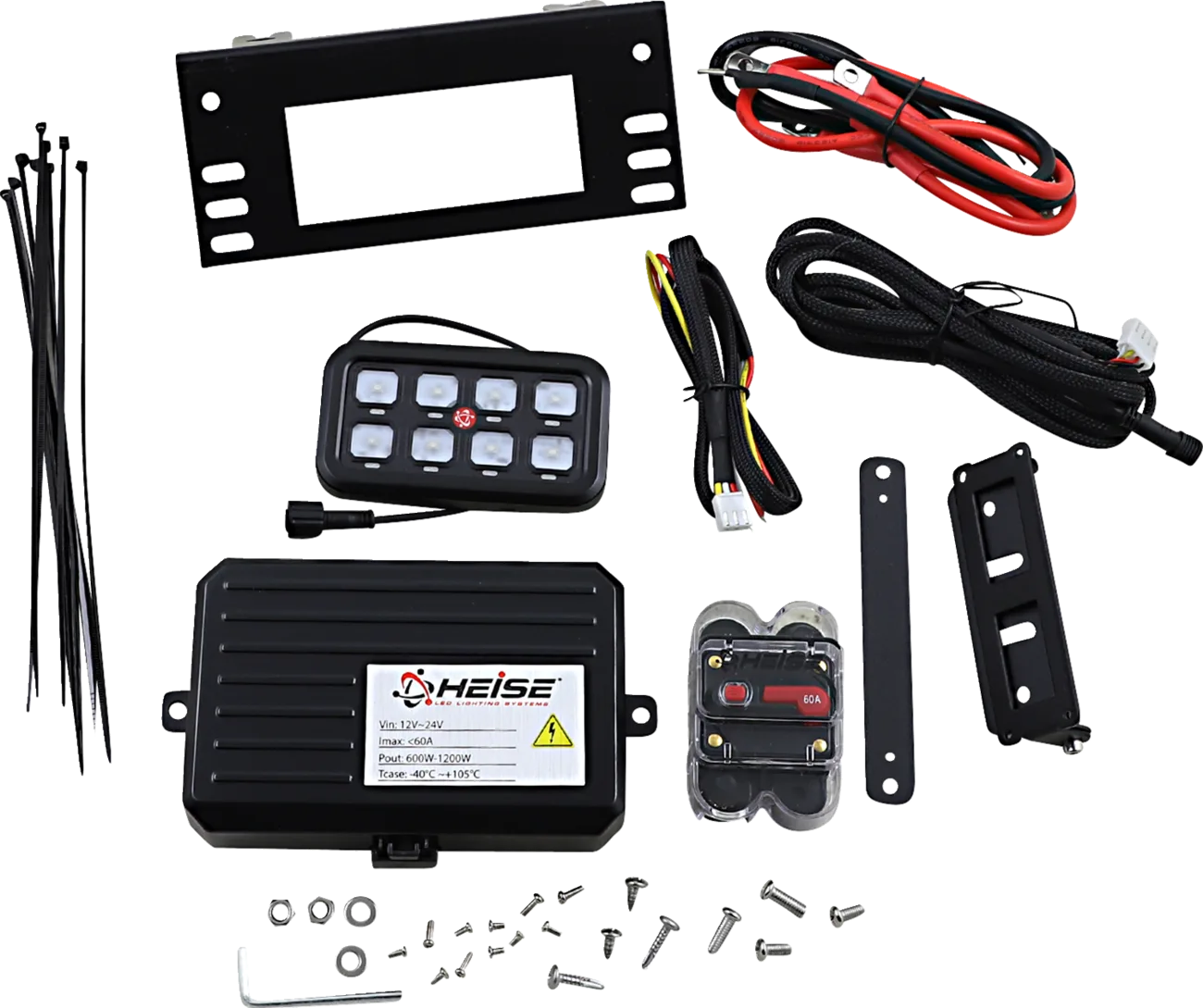 Universal 8-Gang Switch Panel System