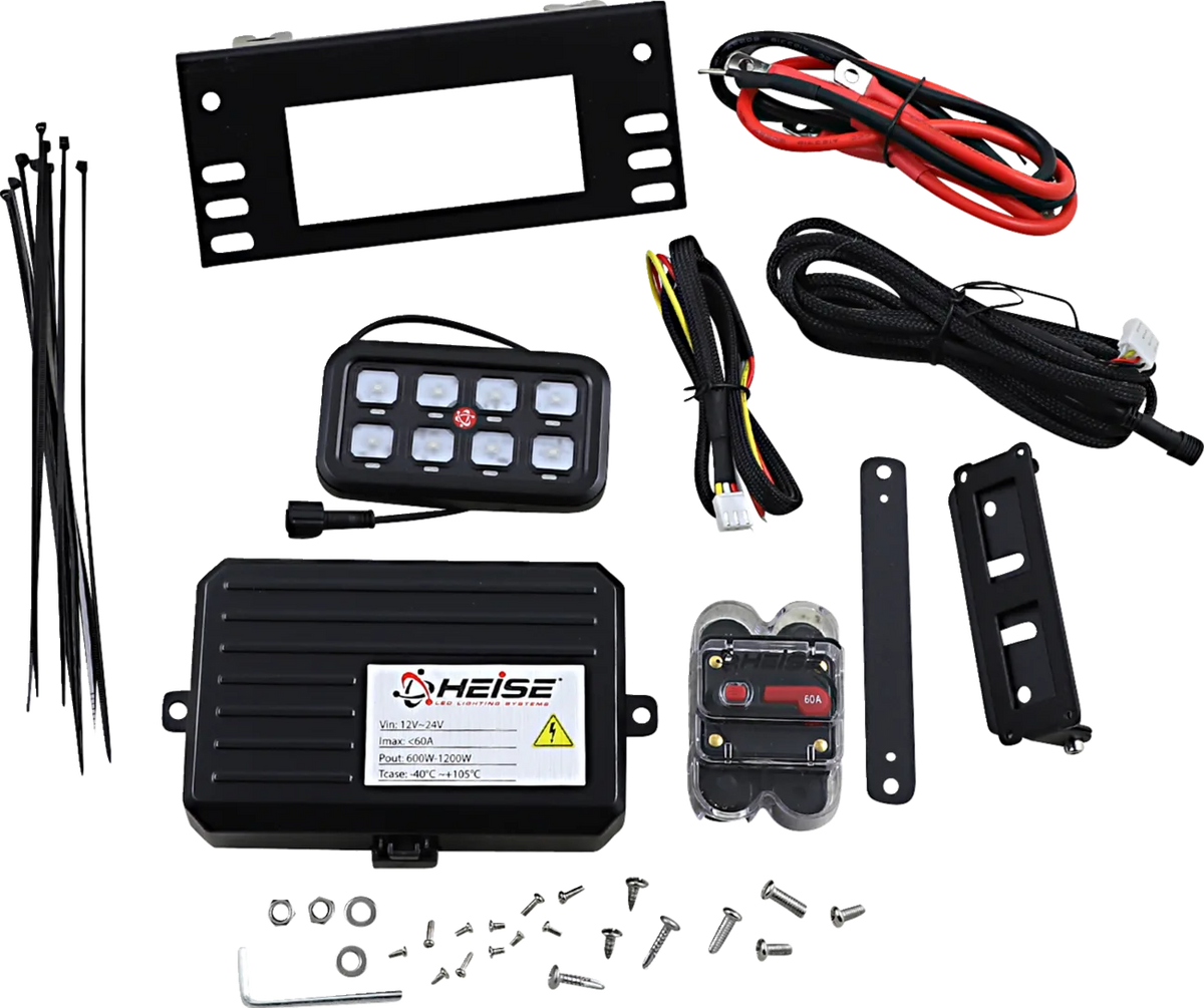 Universal 8-Gang Switch Panel System