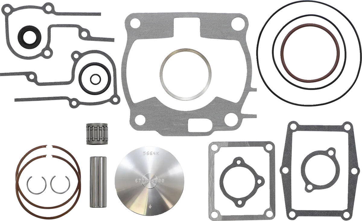 High Performance Piston Kit with Gaskets for 2-Stroke