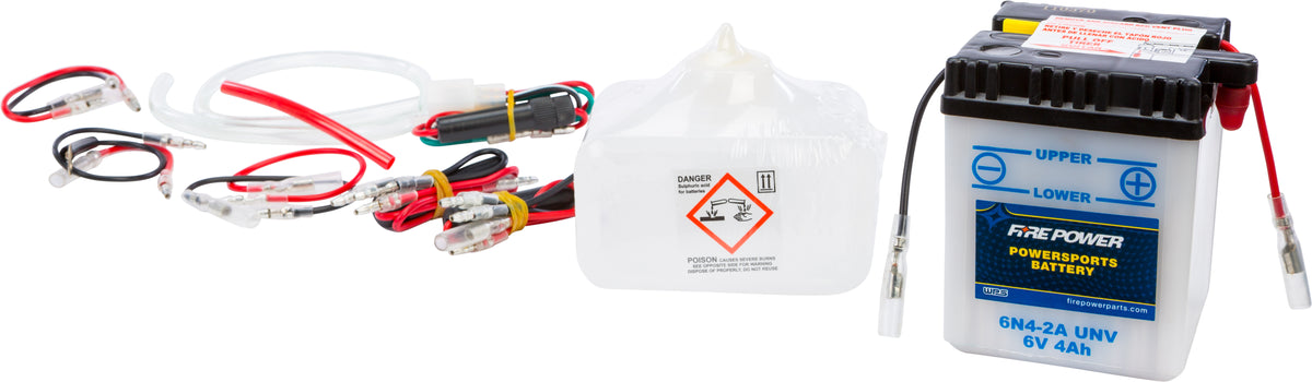 6V Standard Battery w/Acid Pack