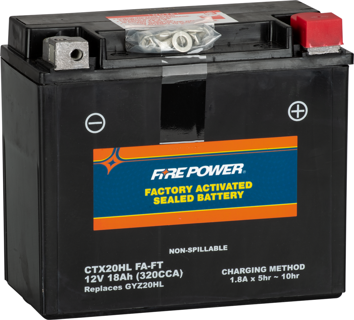 Factory Activated Sealed Battery
