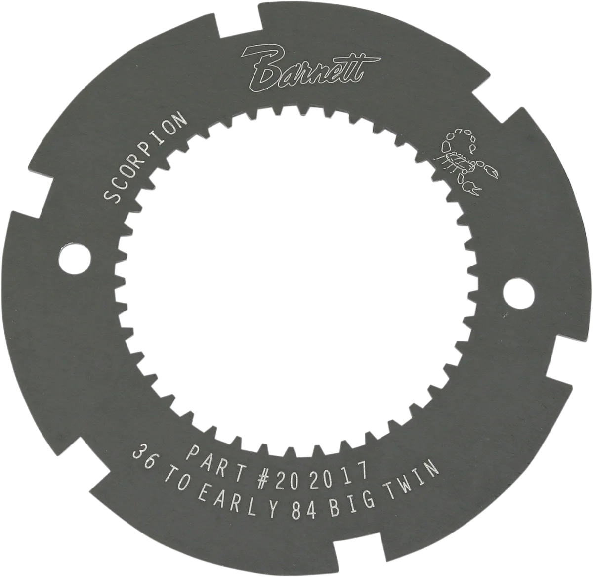 Scorpion Clutch Lock Plate