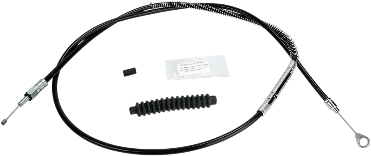 High-Efficiency Black Vinyl Clutch Cable