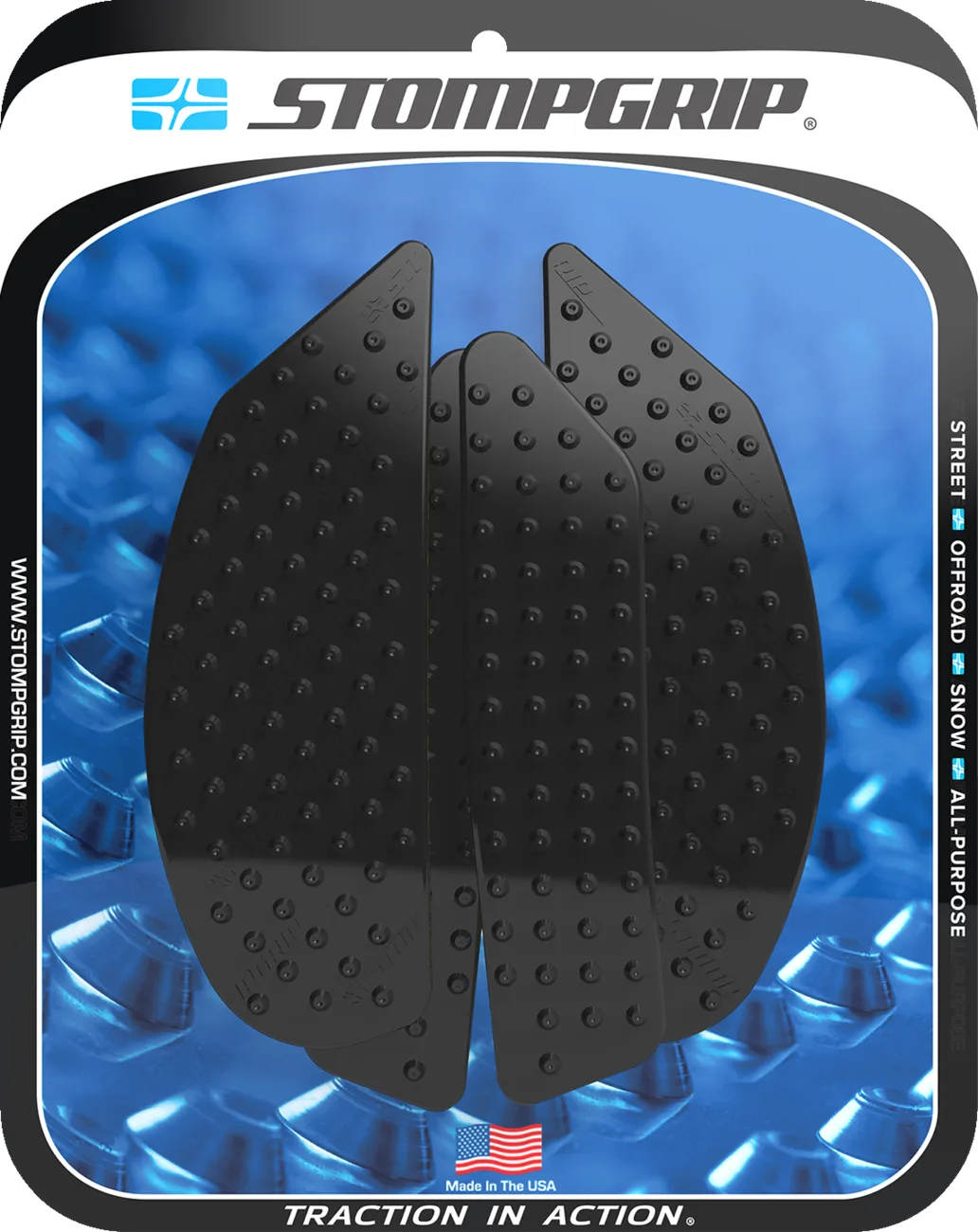 Volcano Profile Traction Pad Tank Grips