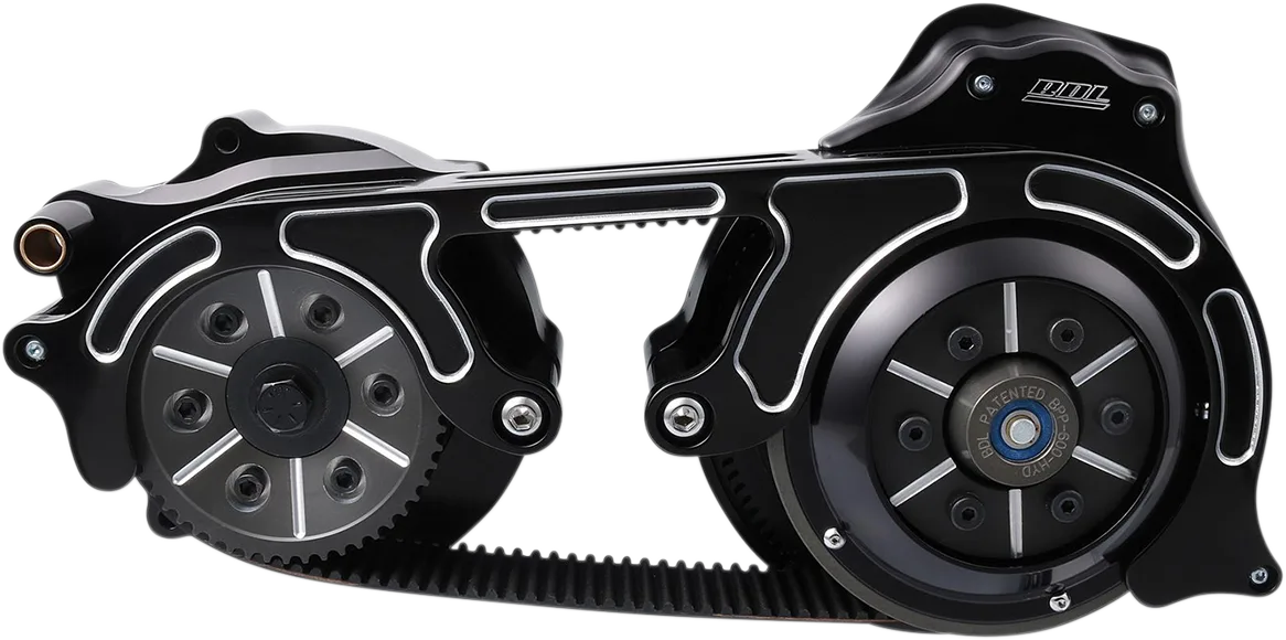 2" Open Belt Drive Kit with 2-Piece Motor Plate