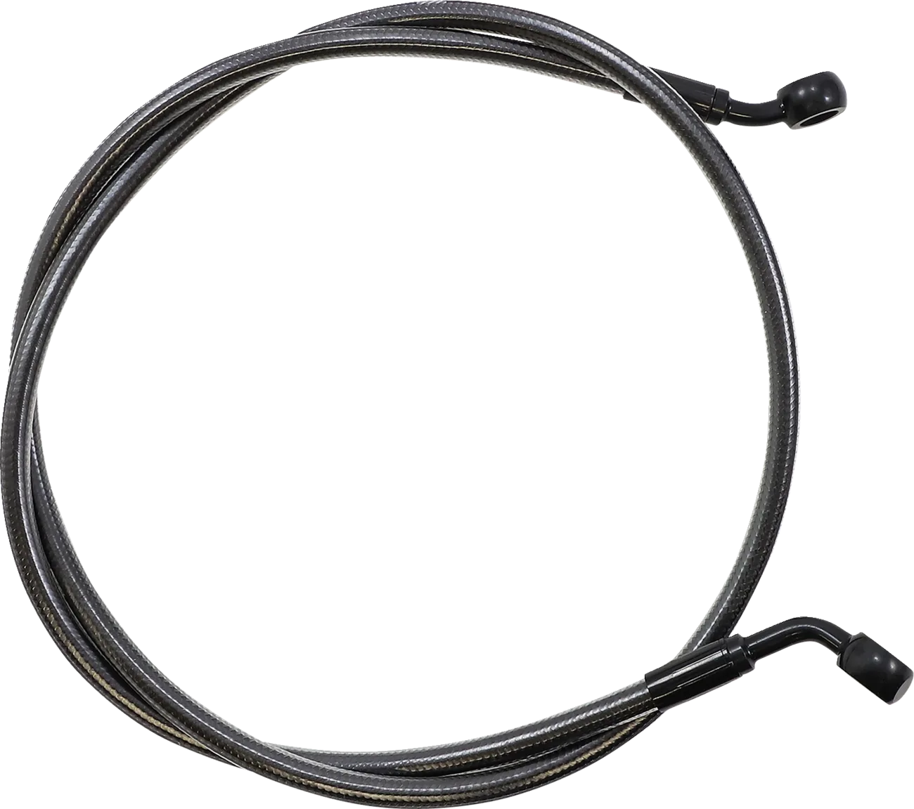 E-Z Align Braided Single Disc Front Brake Line
