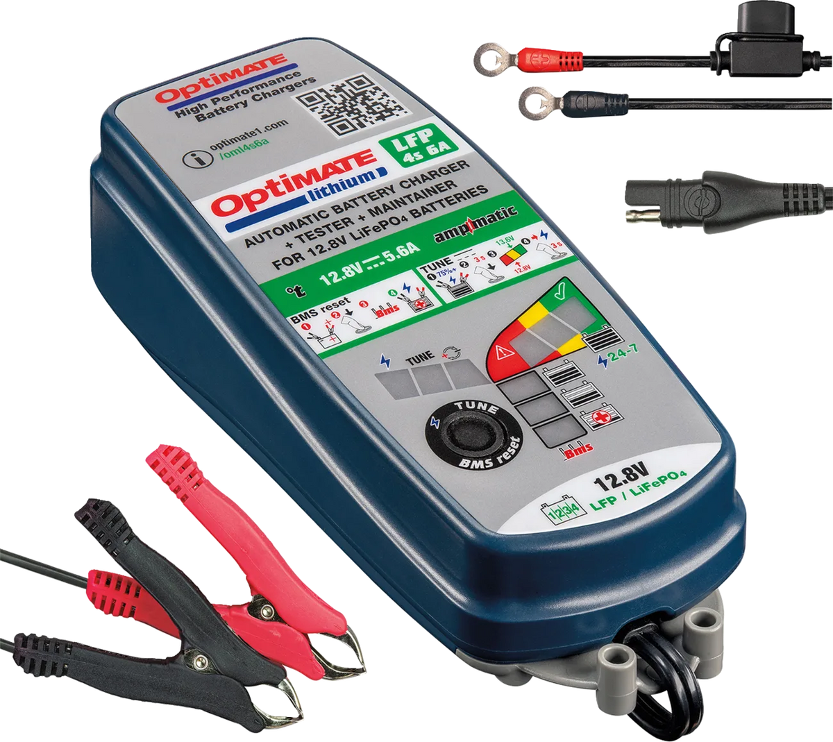 OptiMate™ Lithium LFP 4S 6A Battery Charger